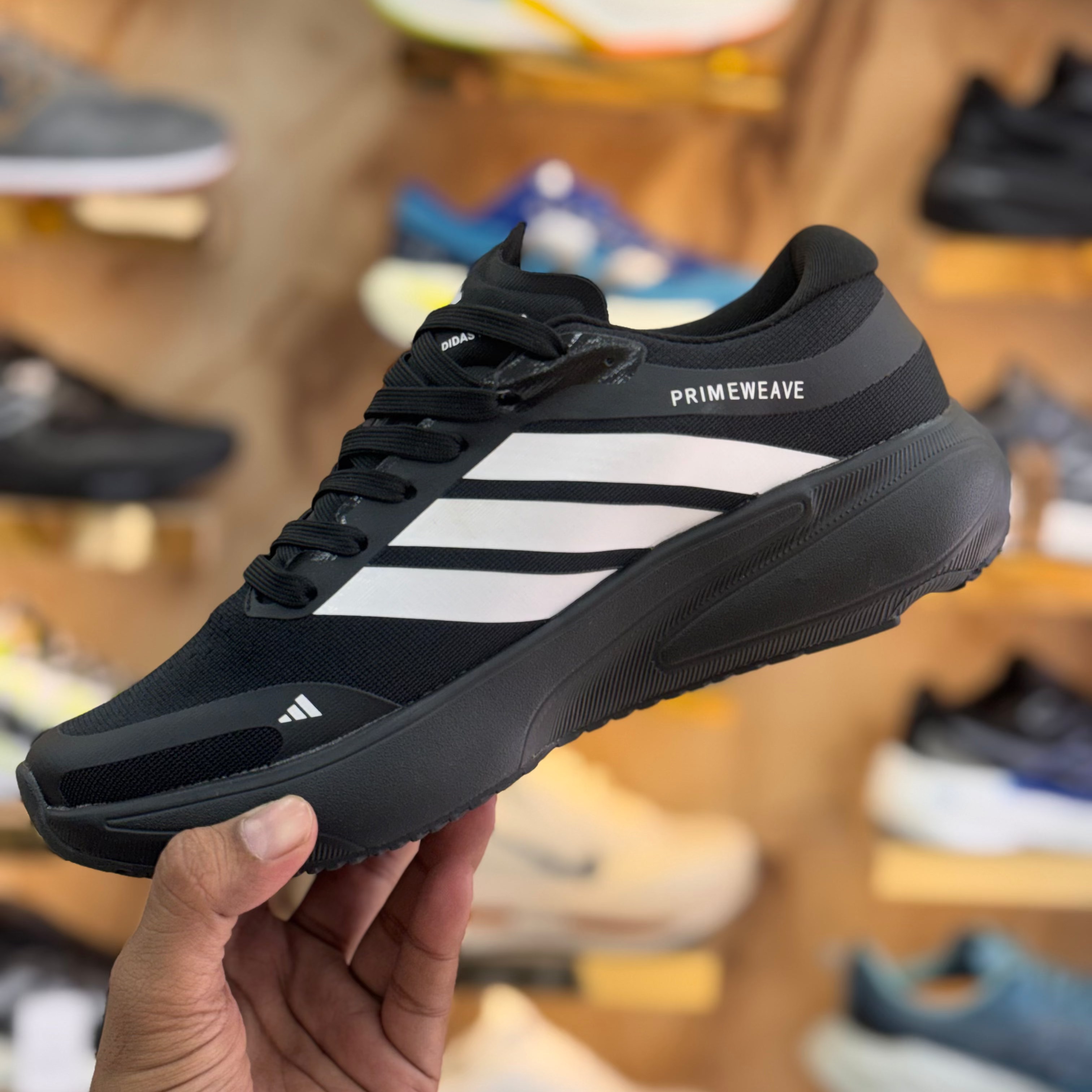 Adidas Super Nova Rise 3 Black Premium Quality (Dot Perfect)