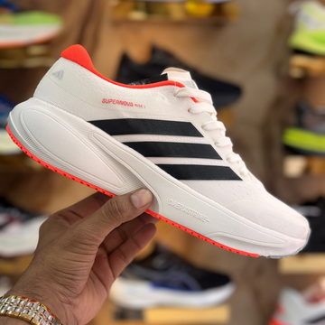 Adidas Super Nova Rise 3 White Red Premium Quality (Dot Perfect)