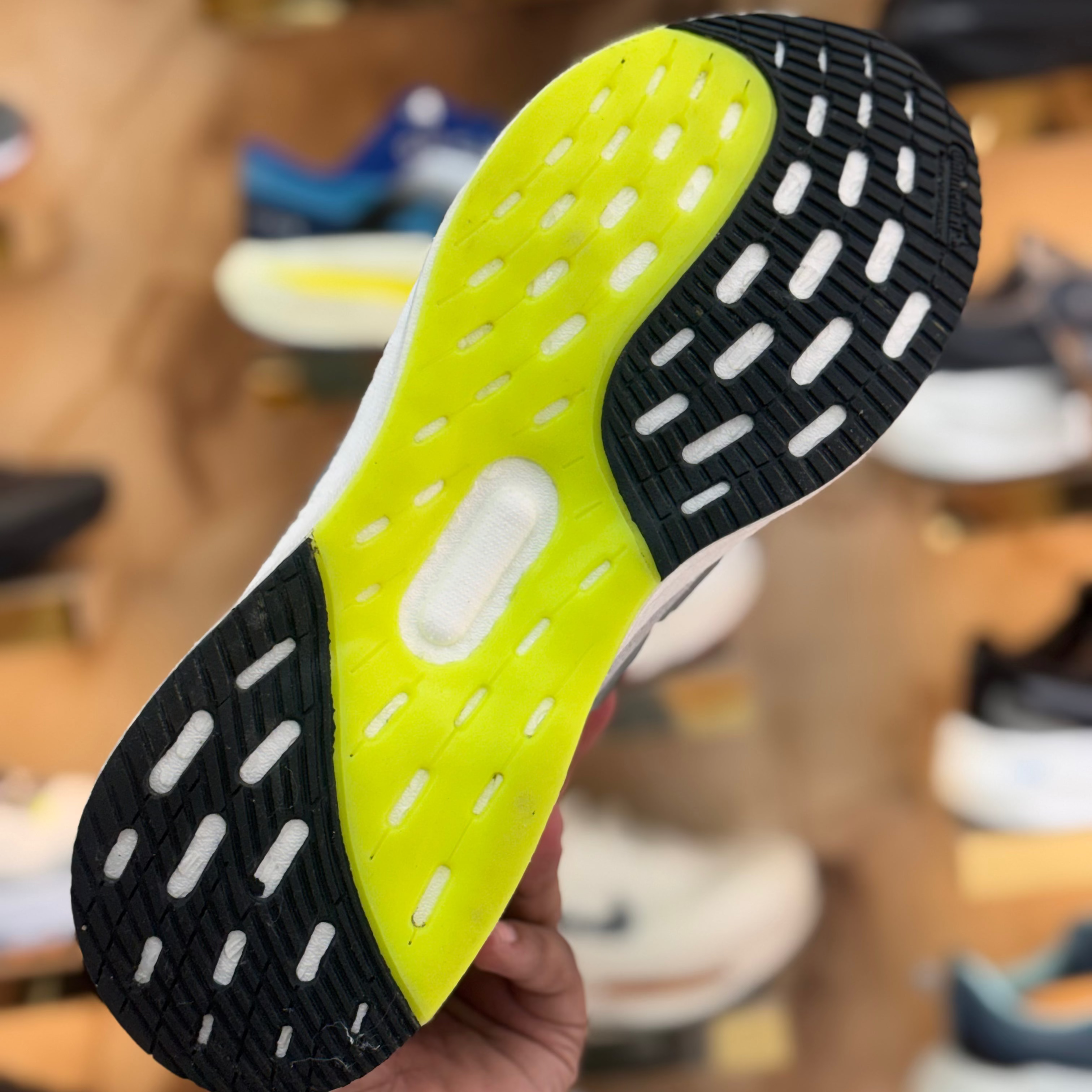 Adidas UltraRun 5 Gray Silver Premium Quality (Dot Perfect)
