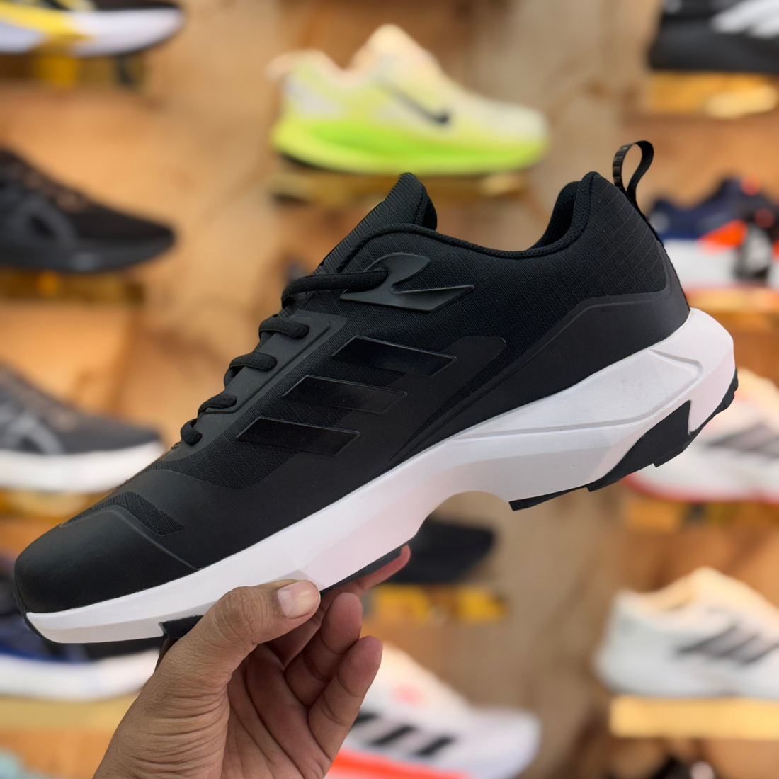 Adidas Tarrex Gore Tex Black white Premium Quality (Dot Perfect)