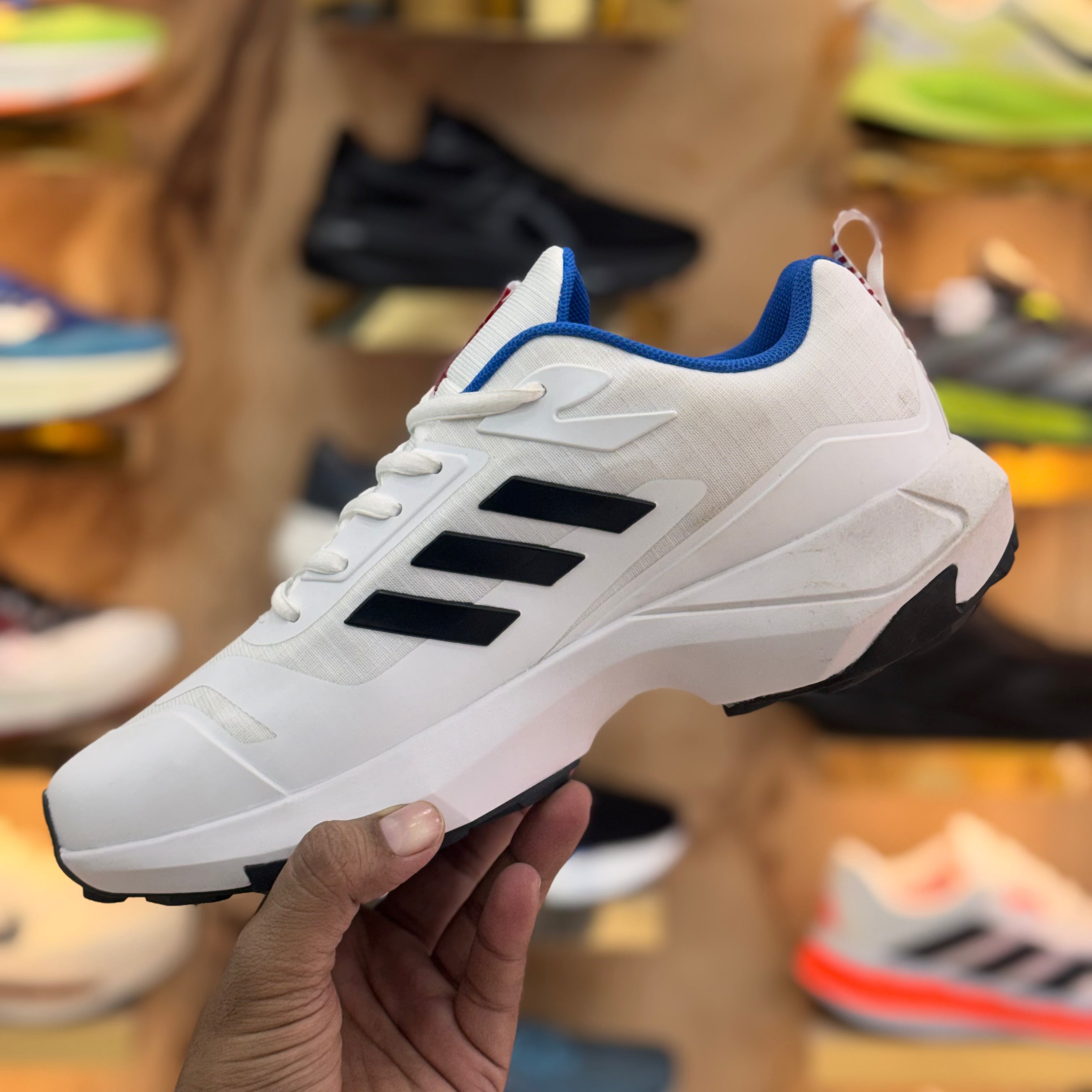 Adidas Tarrex Gore Tex White Red Premium Quality (Dot Perfect)