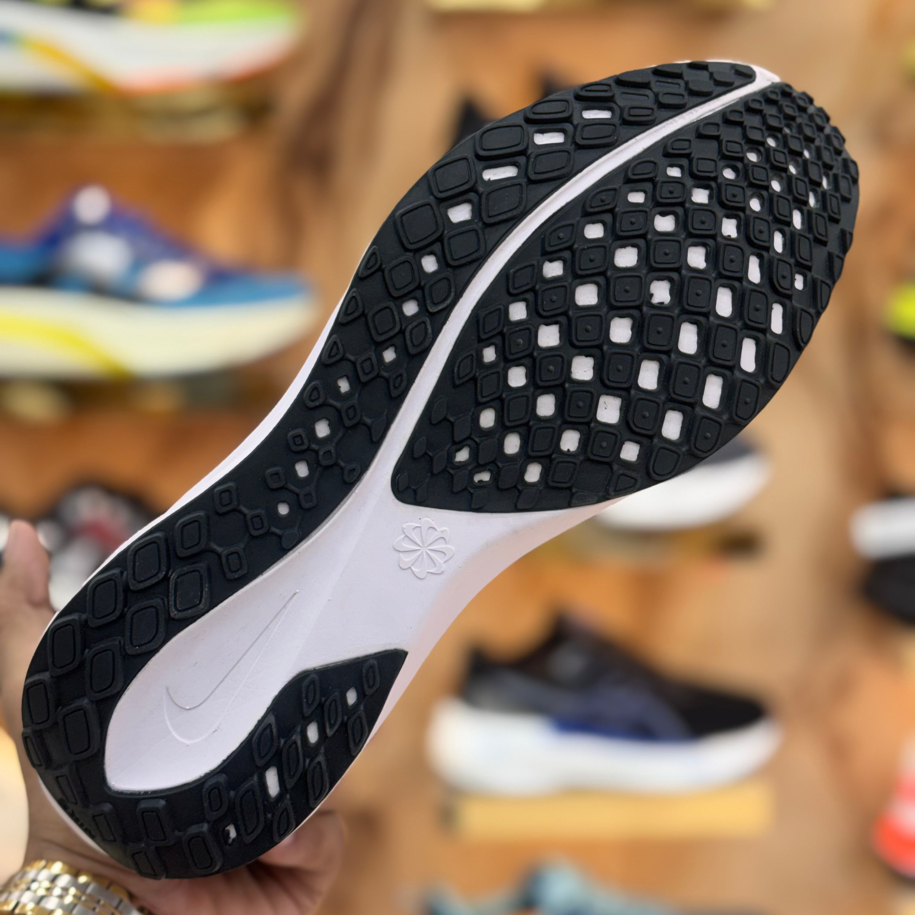 Nike React pegasus 41 Black Red Premium Quality (Dot Perfect)