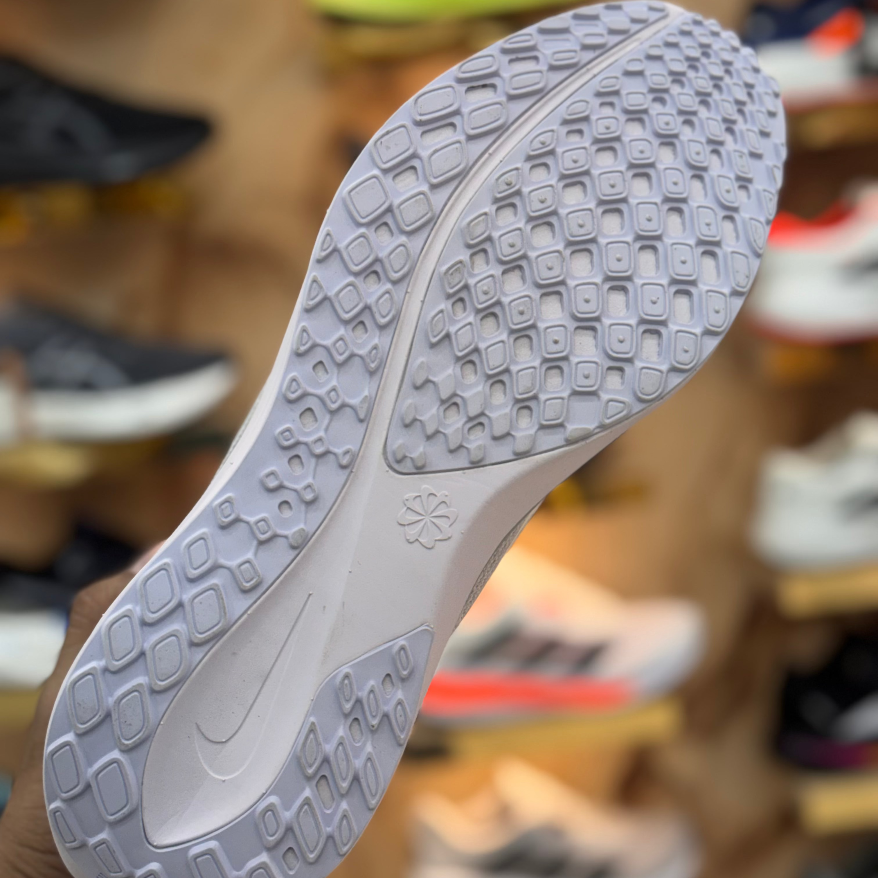 Nike React pegasus 41 Triple White Premium quality (Dot perfect)
