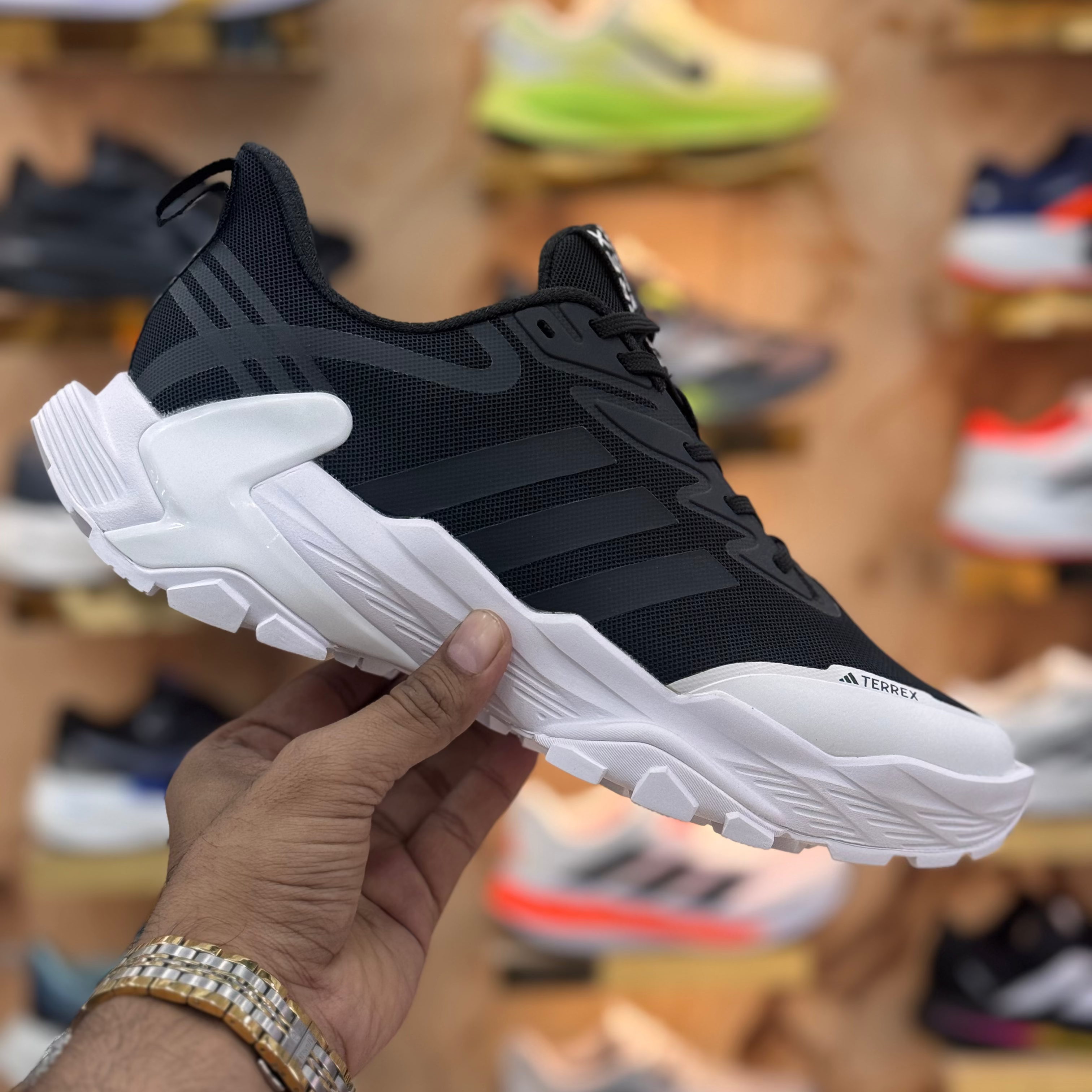 Adidas Tarrex Soul Black White Premium Quality (Dot Perfect)