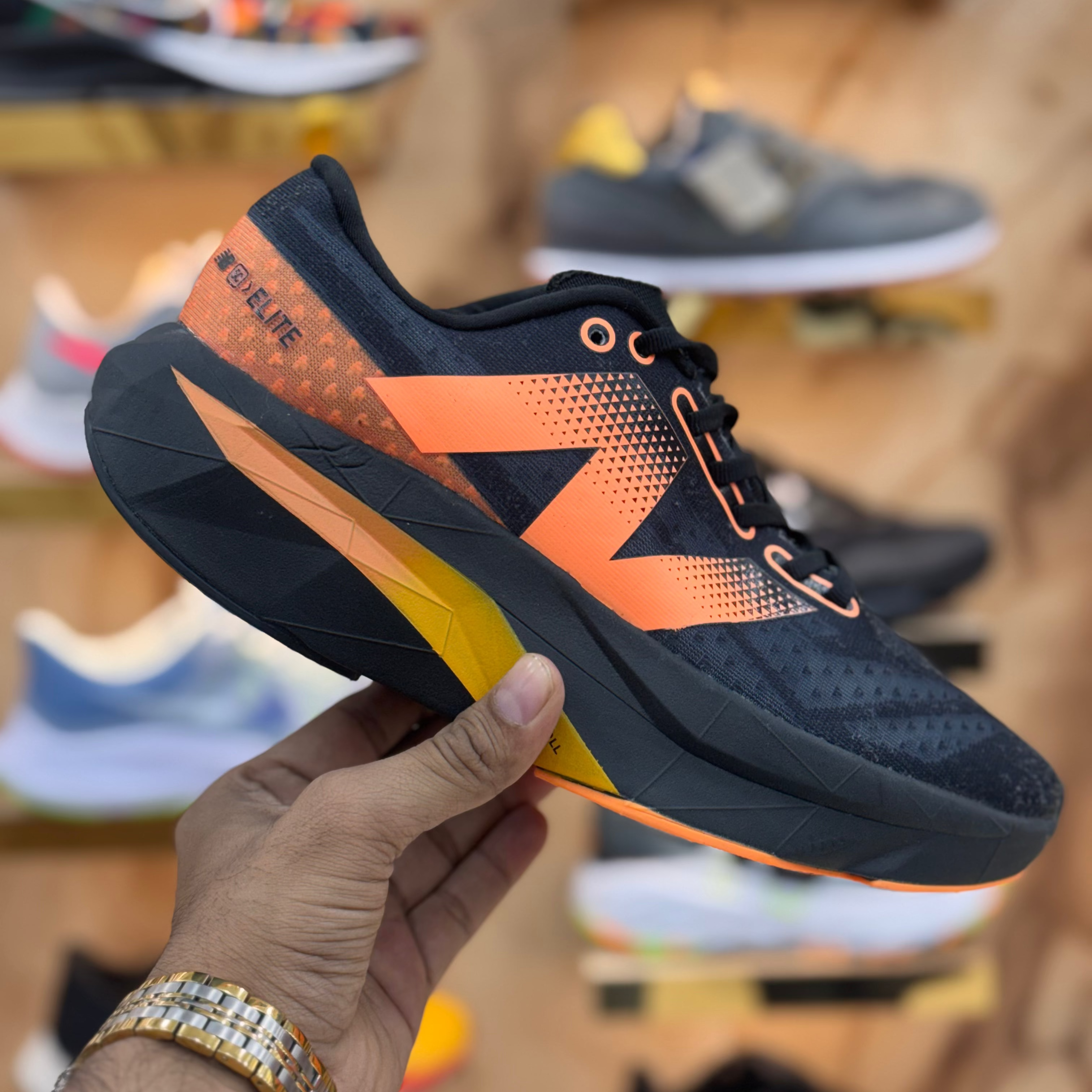 NEW BALANCE SC ELITE BLACK PREMIUM QUALITY (DOT PERFECT)