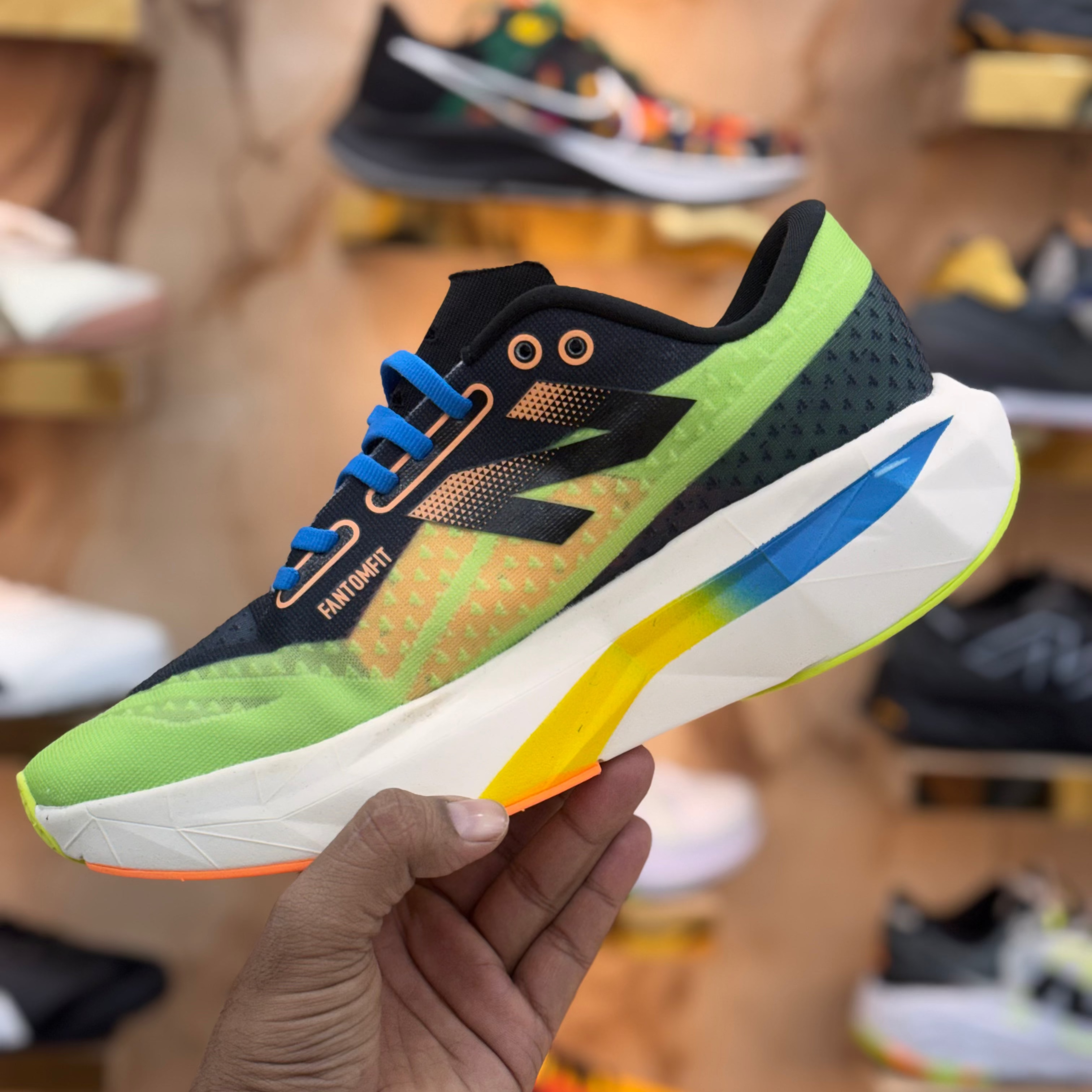 NEW BALANCE SC ELITE NEON PREMIUM QUALITY (DOT PERFECT)