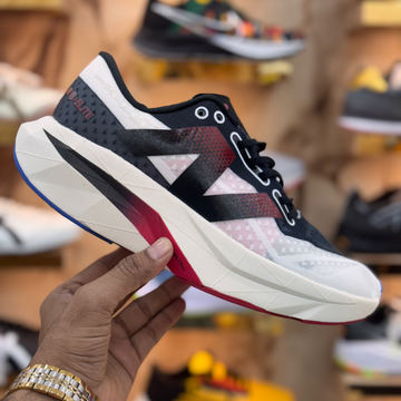 NEW BALANCE SC ELITE WHITE BLACK PREMIUM QUALITY (DOT PERFECT)