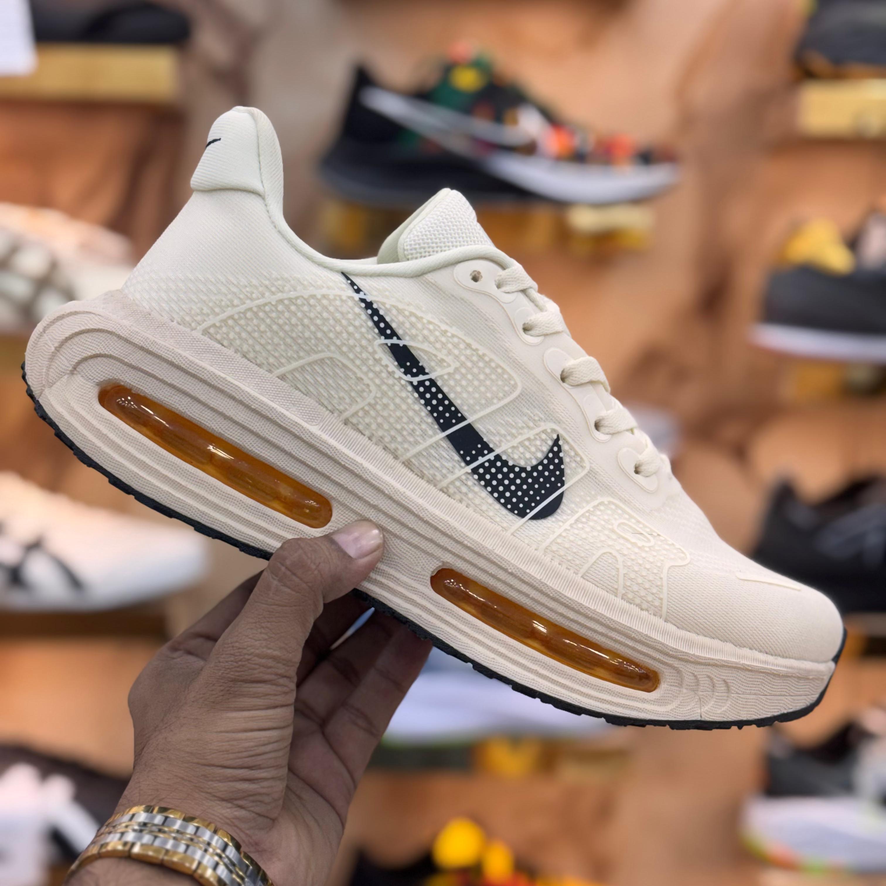 Nike Air Vmero Beige Premium Quality (Dot Perfect)
