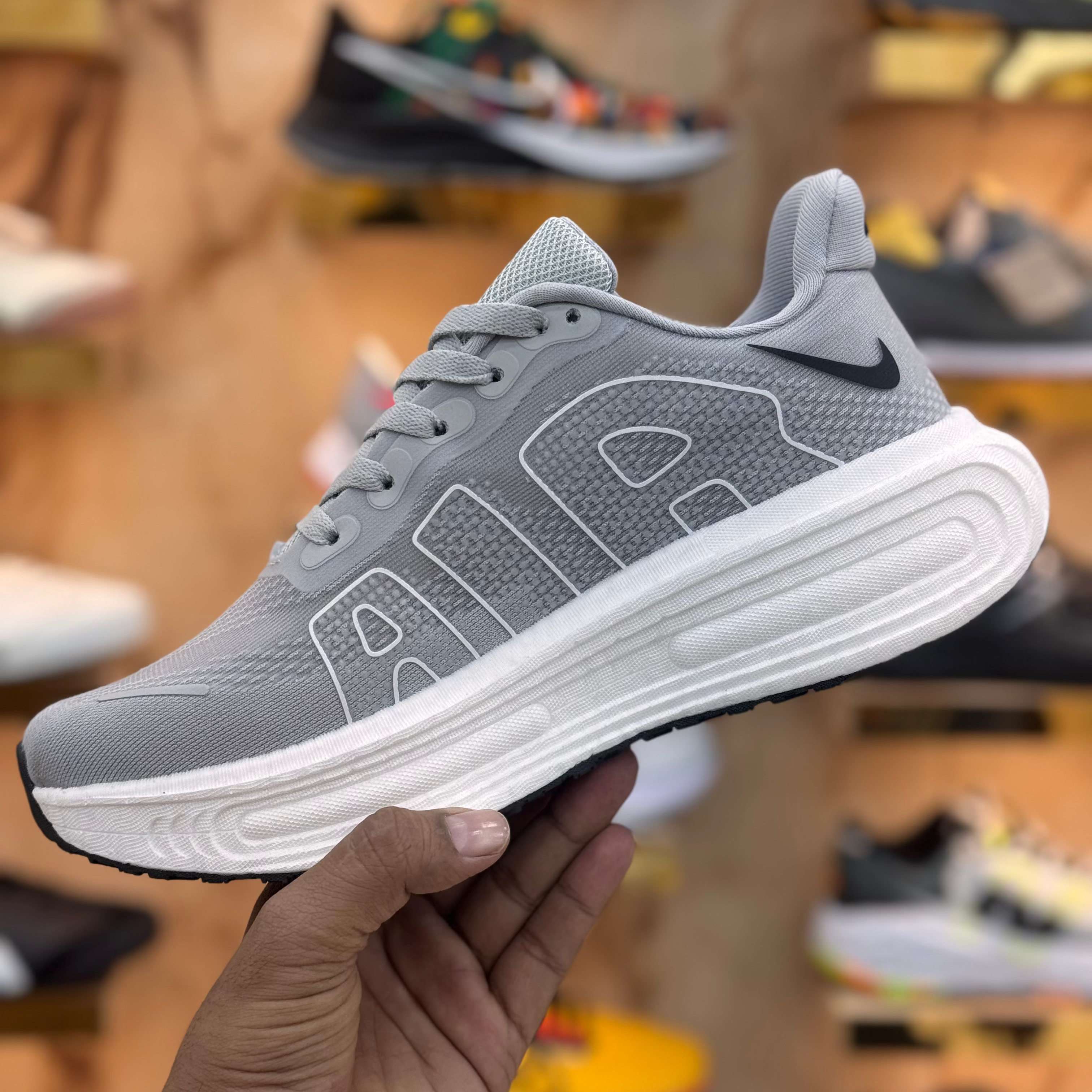 Nike Air Vmero Grey Premium Quality (Dot Perfect)