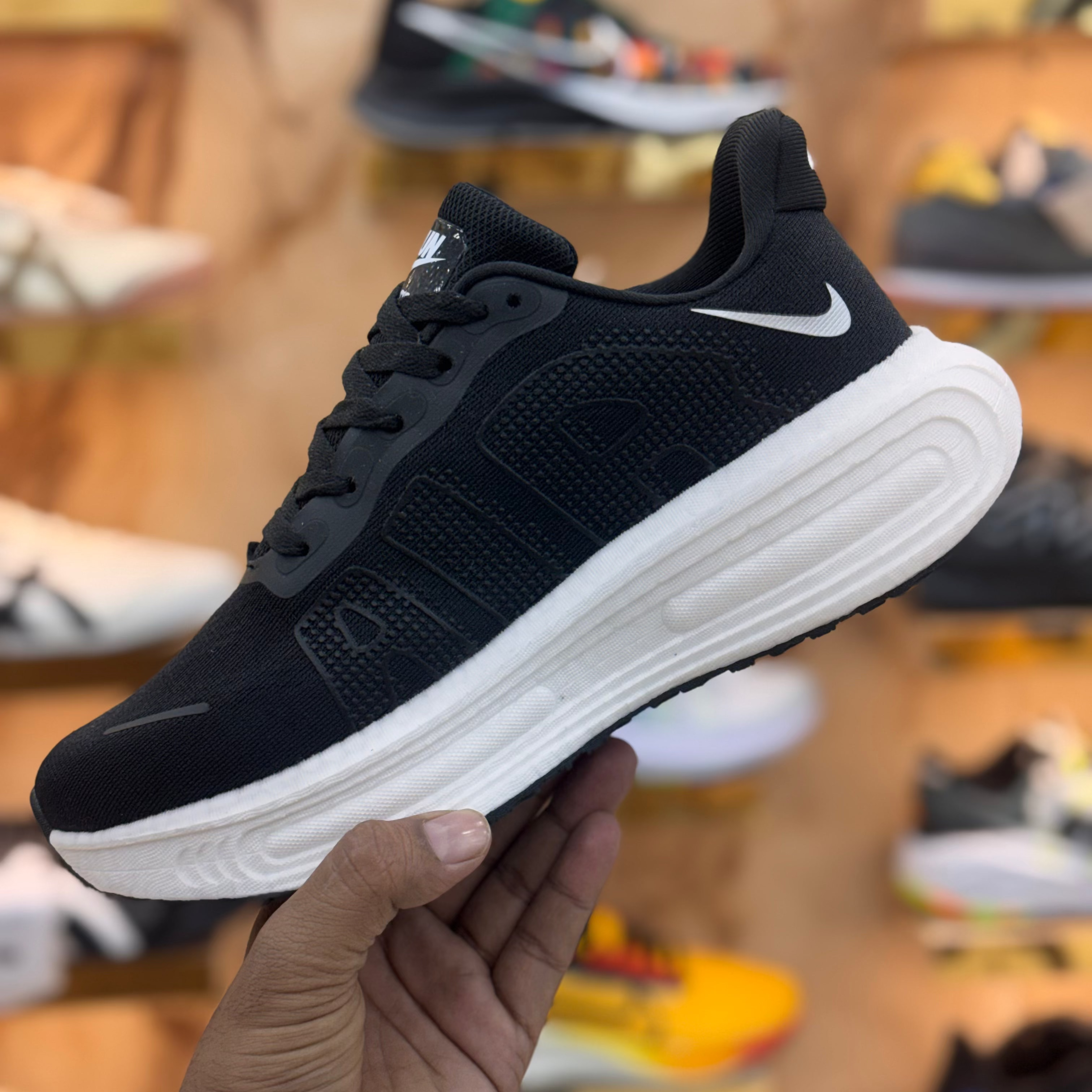 Nike Air Vmero Black White Premium Quality (Dot Perfect)