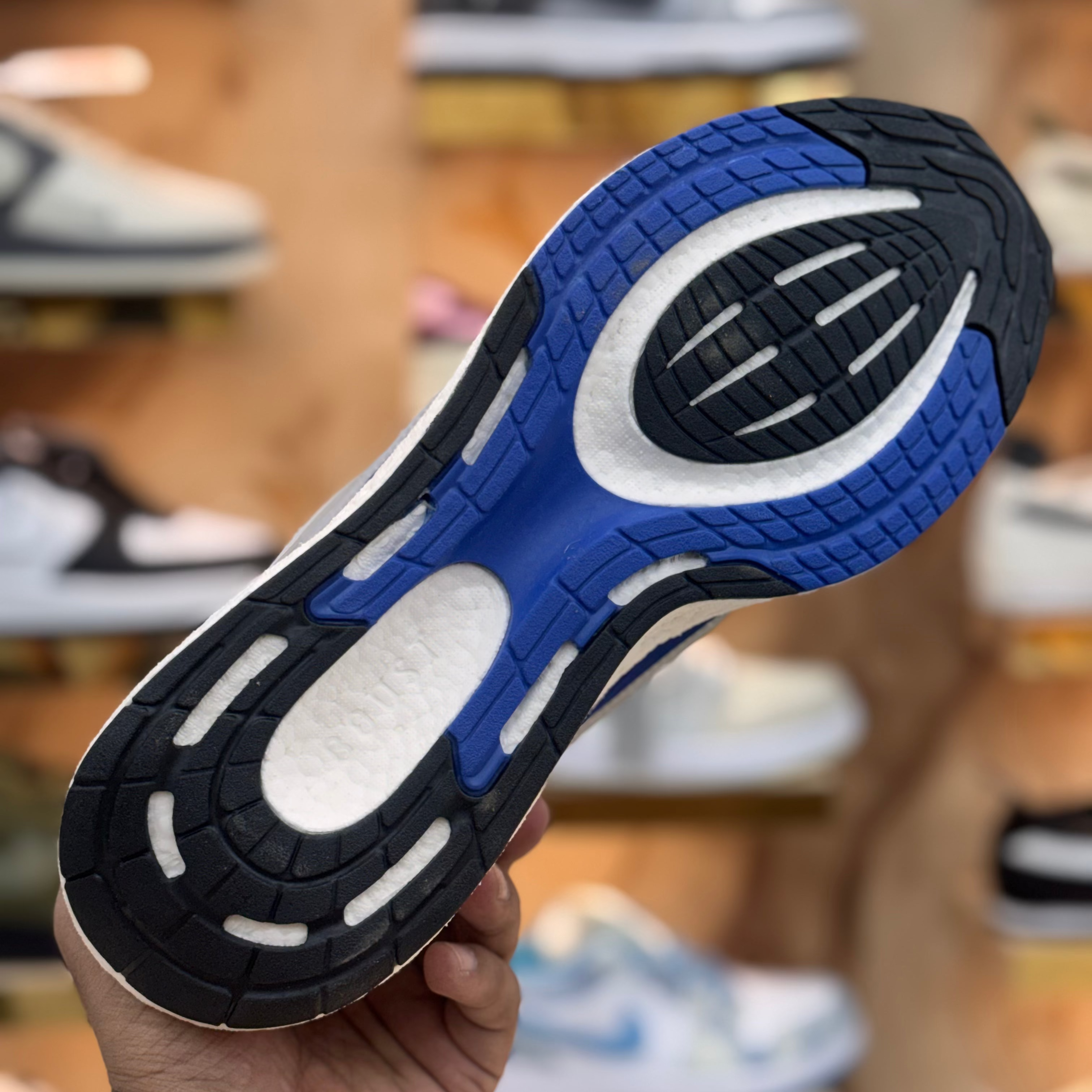 Adidas PureBoost 22  Premium Quality Blue White (Dot Perfect)