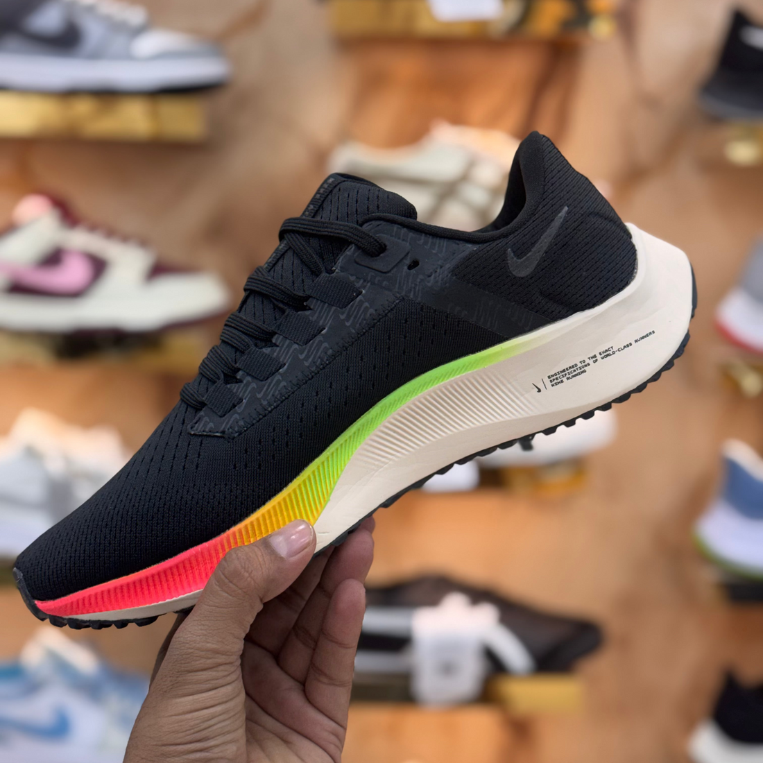 NK Pegasus 38 Black orange