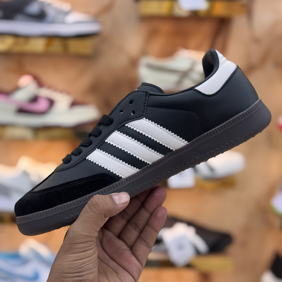 Adidas Samba OG Black Black Premium Quality(Dot Perfect)