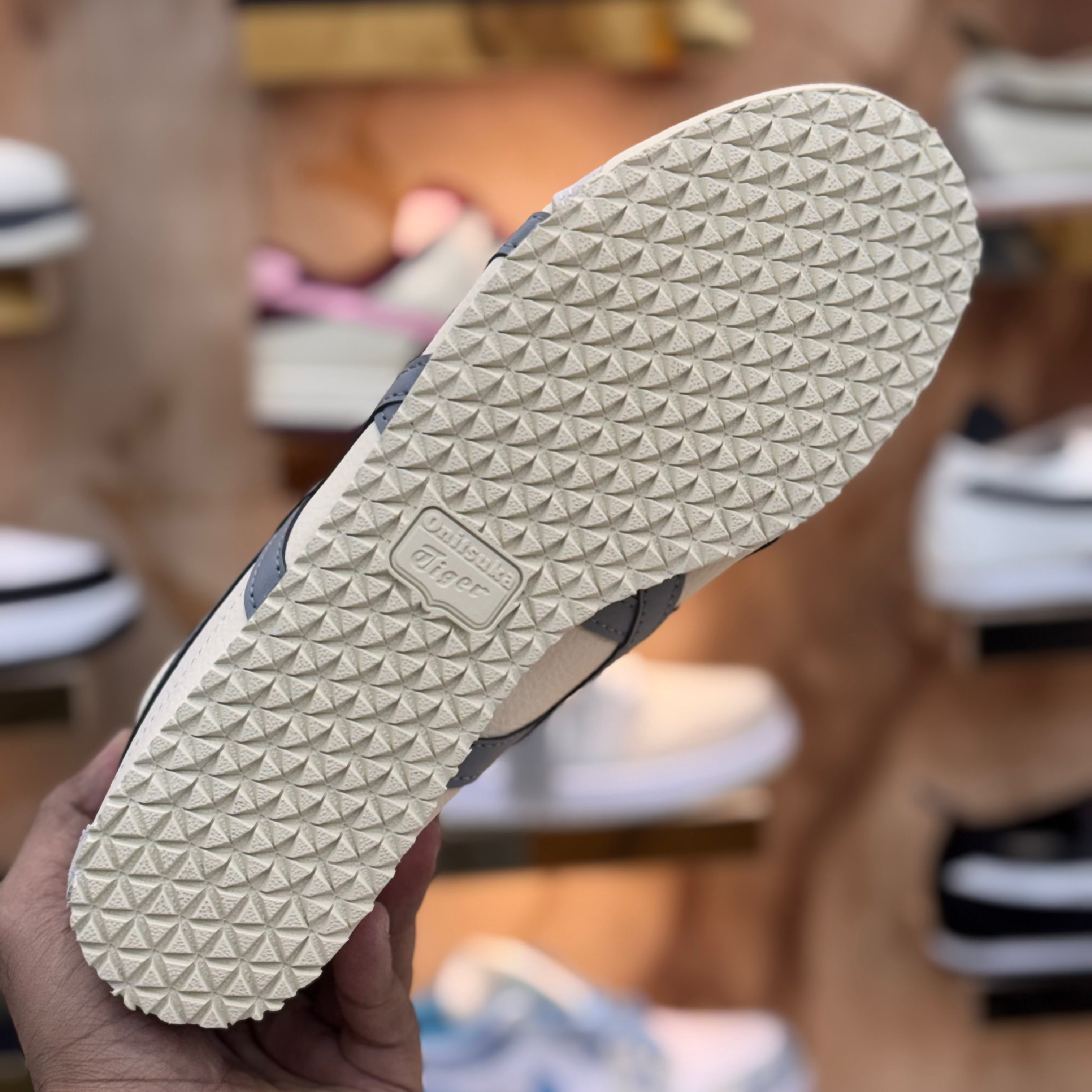 Onitsuka Tiger Triple Grey Premium Quality (Dot PErefect)