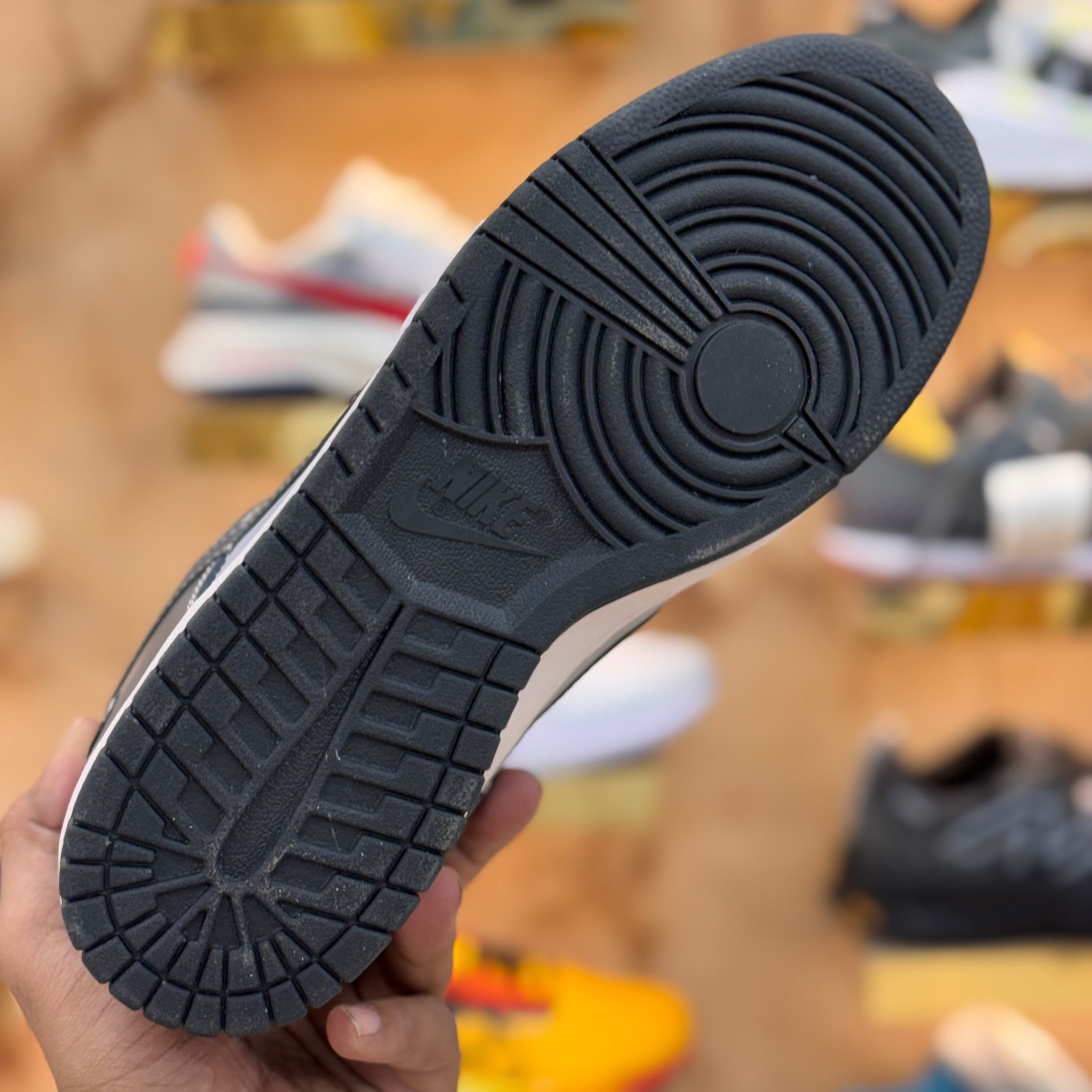 Nike Jordan 1 Sb Dunk Grey White Premium Quality (Dot Perfect)