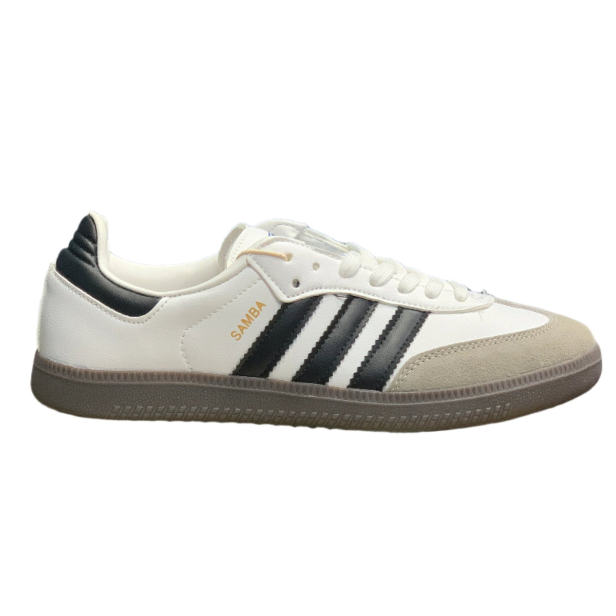 Adidas Samba OG White Black Gray Sole Premium Quality(Dot Perfect)