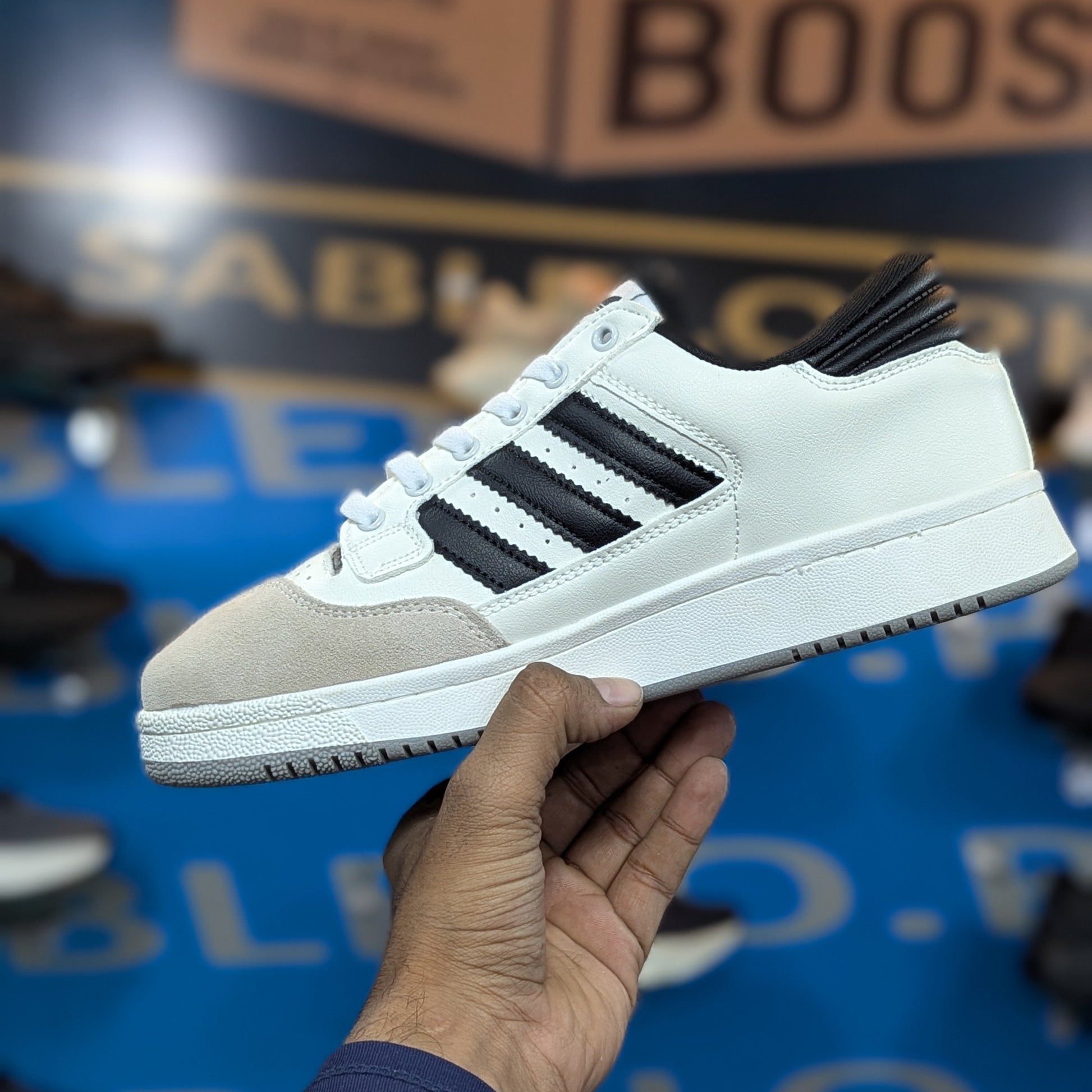 Adidas Centennial 85 " White Black " Premium Quality (Dot Perfect)