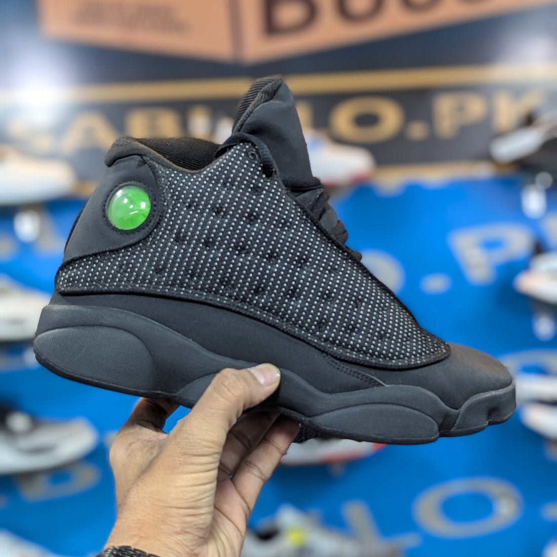 Jordan 13 Black Cat Premium Quality (Dot Perfect)