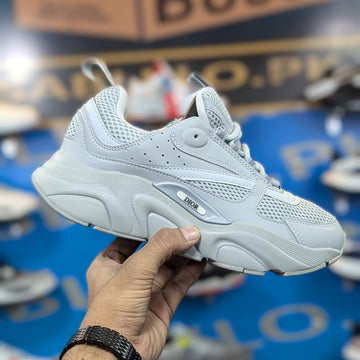 Dior B22 Grey Trainer Premium Quality (Dot Perfect)