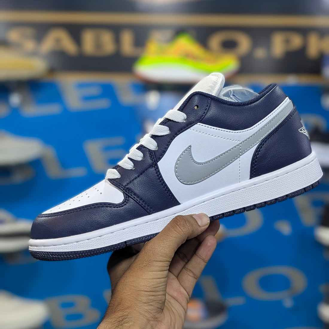 Nike Air Jordan 1 Low Midnight Navy Premium Quality (Dot Perfect)
