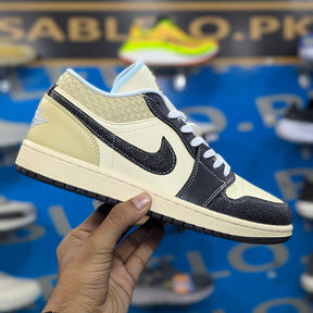 Jordan 1 SE Low Coconut Milk Black Premium Quality(Dot Perfect)