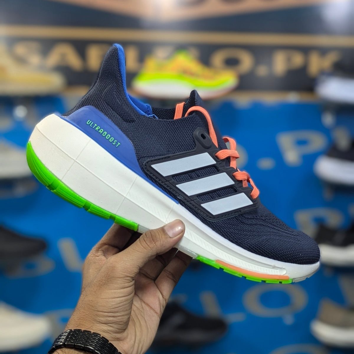 Adidas Ultraboost 23 Navy Blue Premium Quality (Dot Perfect)
