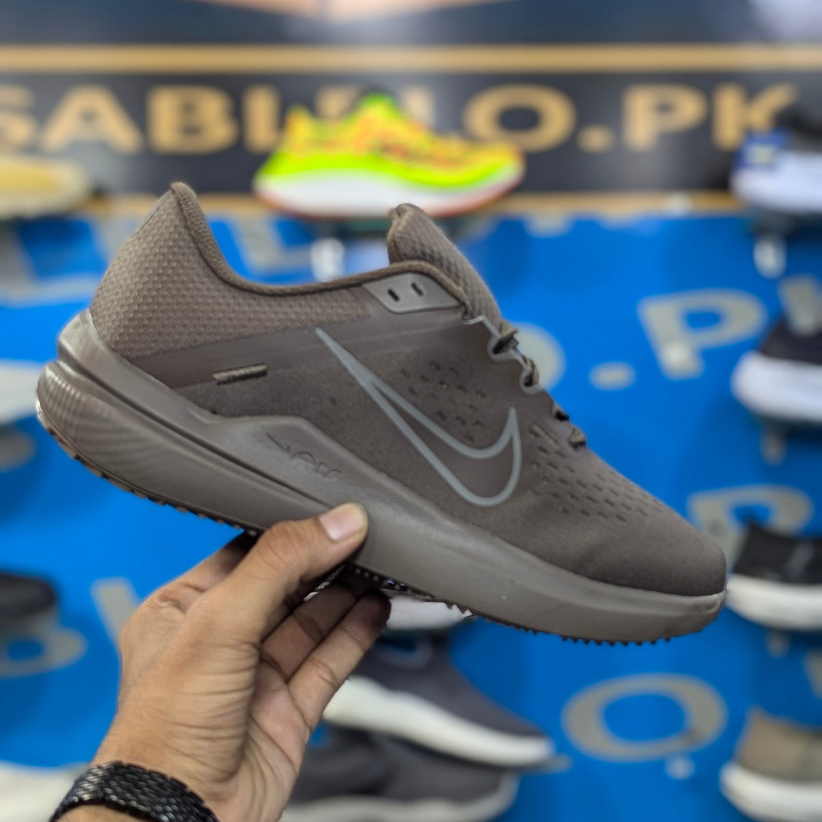Nike Winflo X Army Green Premium Quality (Dot Perfect)
