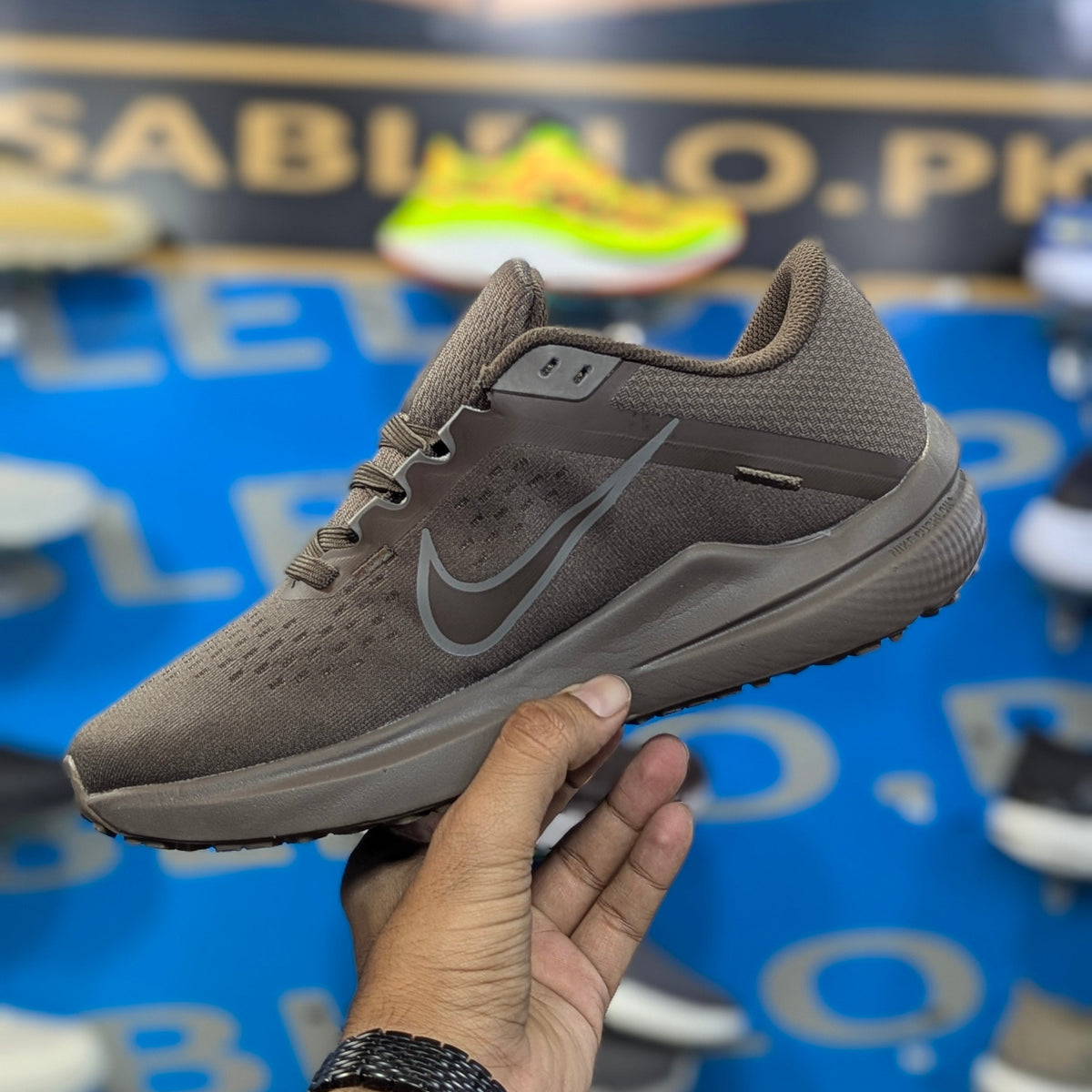 Nike Winflo X Army Green Premium Quality (Dot Perfect)