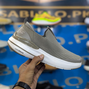 Skechers Max Cushion Hyper Burst Camel White
