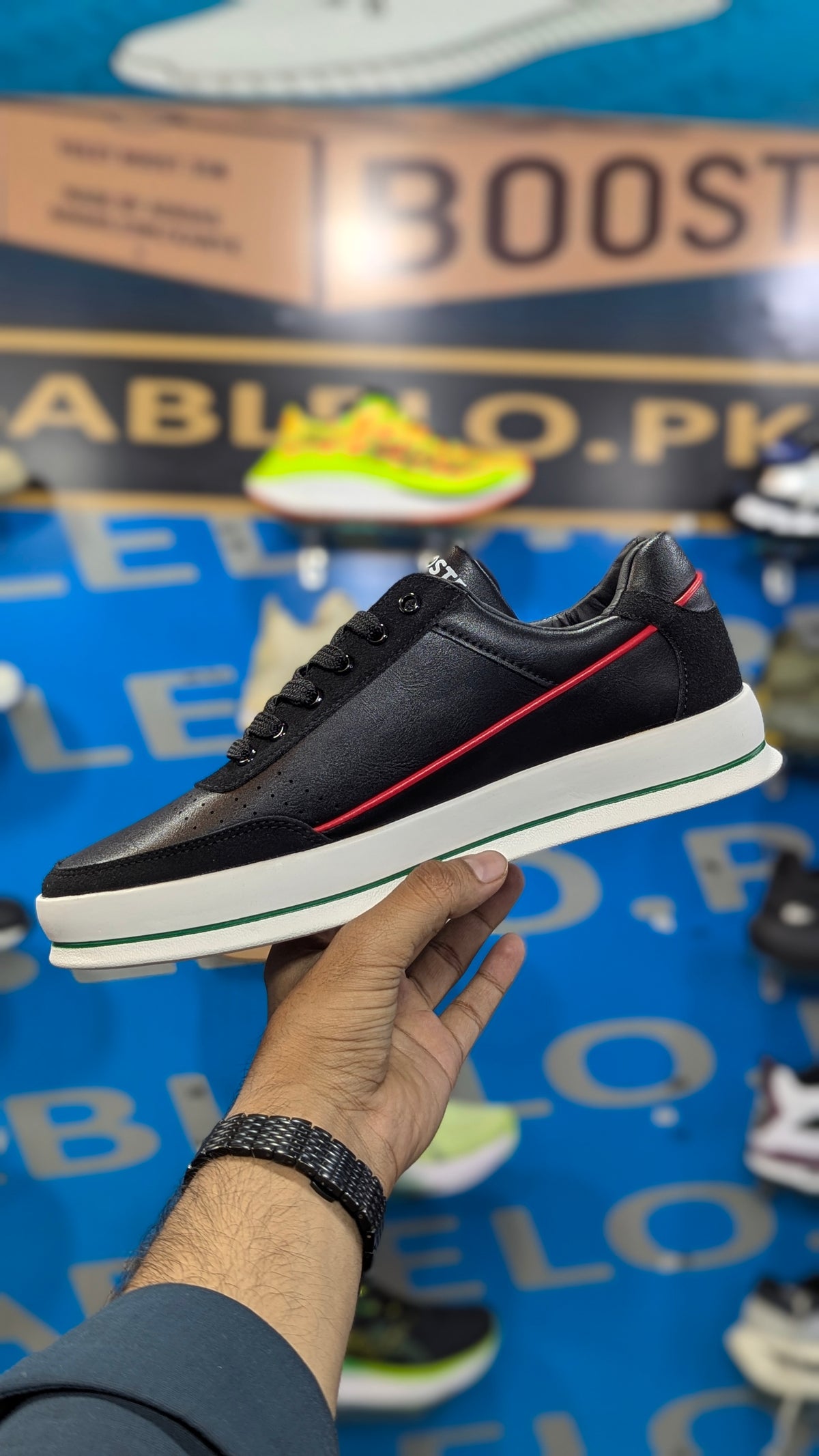 Lacosste Trainers Black- Premium batch