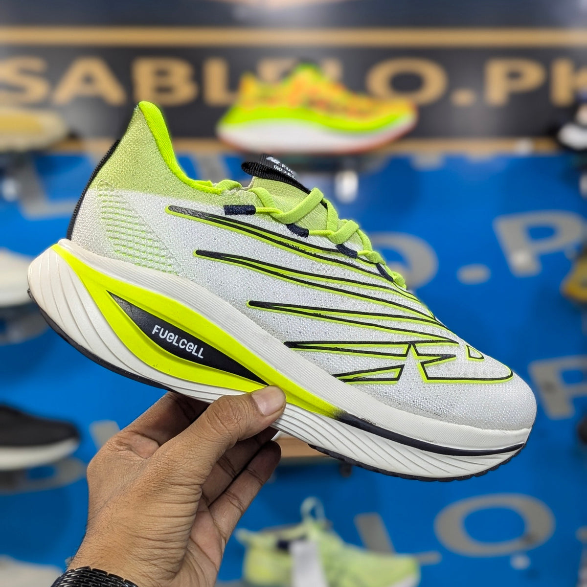 NB Supercompp Fuel-cell Elitee v3 (Neon Watt) Premium  Quality (Dot Perfect)