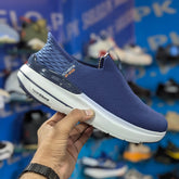 Skechers Slip-Ins: Max Cushioning Hyper Burst Navy Blue
