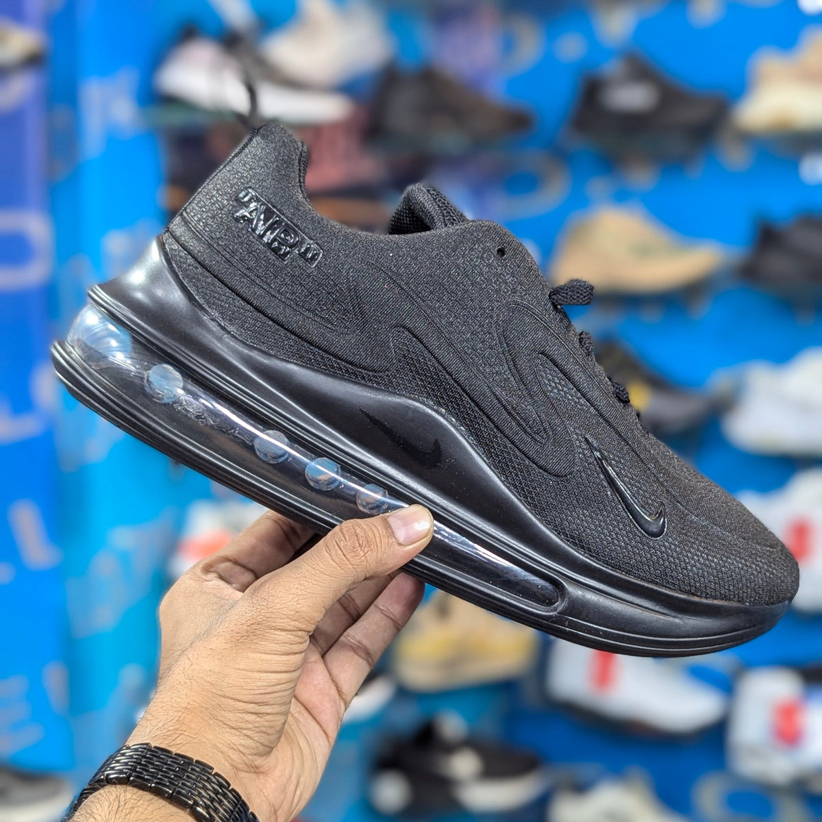 Nike Airmax Run Plus Triple Black