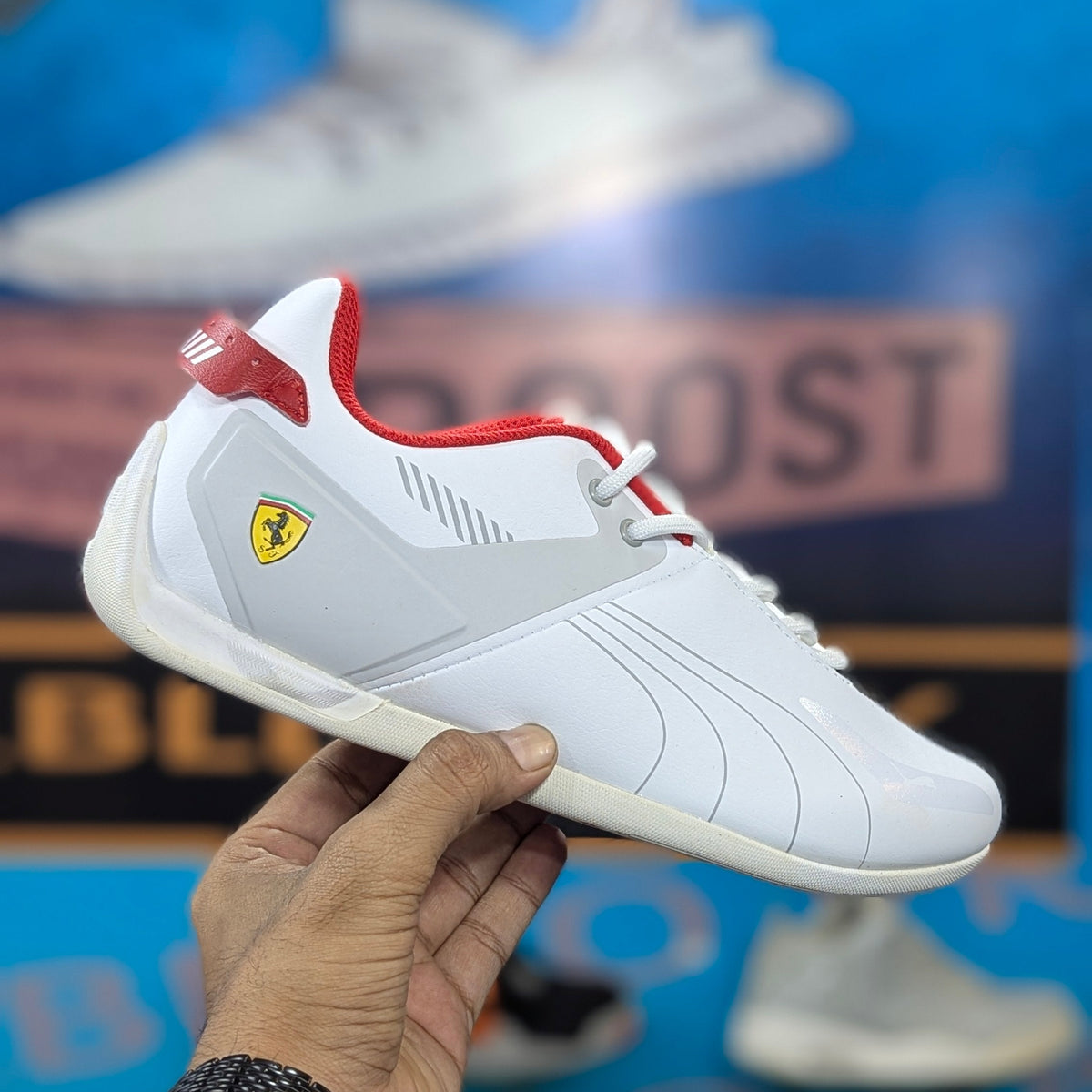Puma Ferrari White red