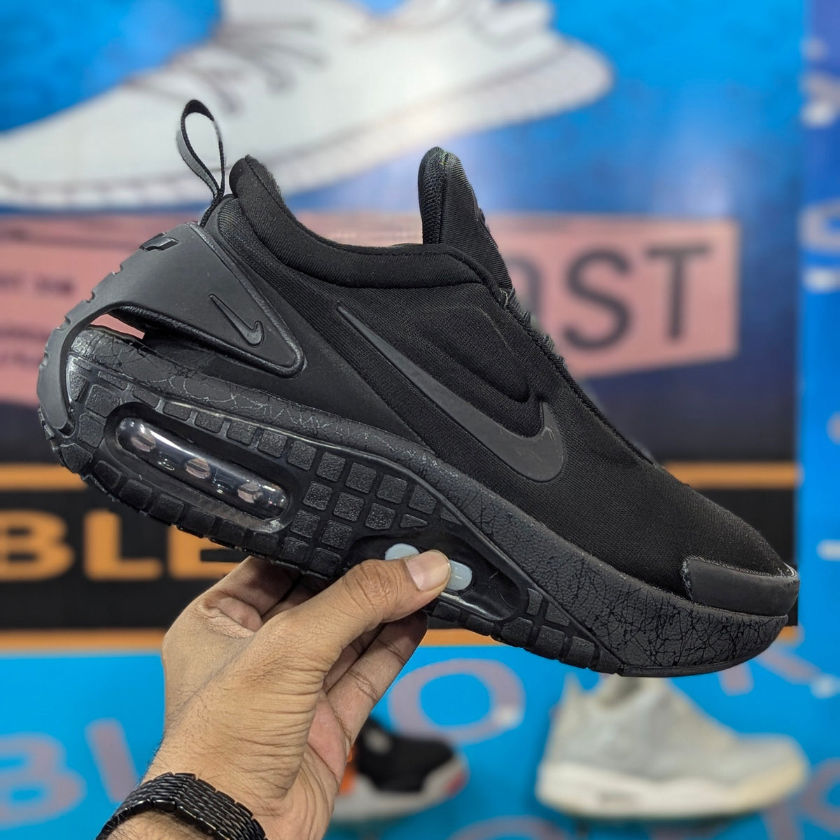 Nike Adabt Auto Max Triple Black Premium Quality(Dot PErfect)