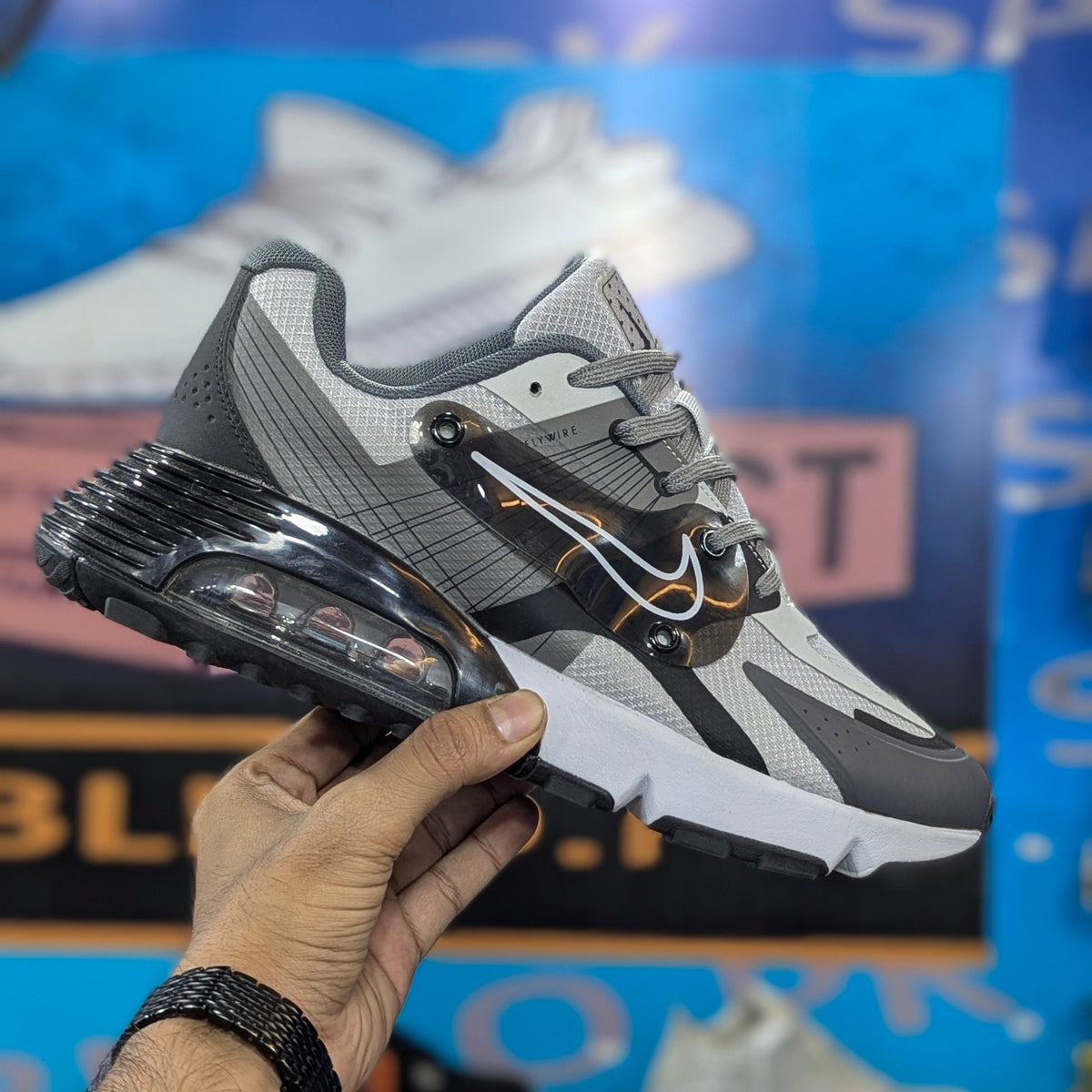 Nike airmax 270 Runner Grey Premium Quality (Dot Perfect)