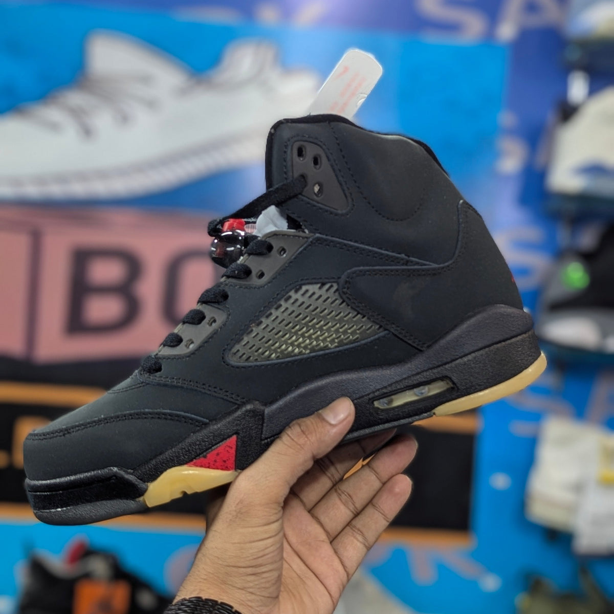 Nike Air Jordan 5 Retro Gore-Tex Off-Noir Black (Dot Perfect)