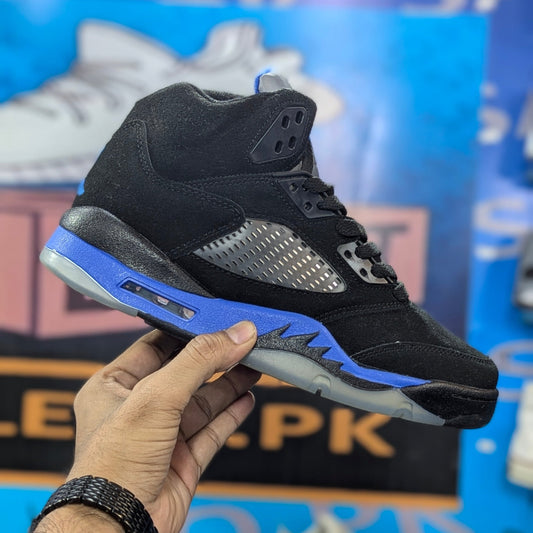 Jordan 5 Wings Retro Race Bluei Shade(Dot Perfect)