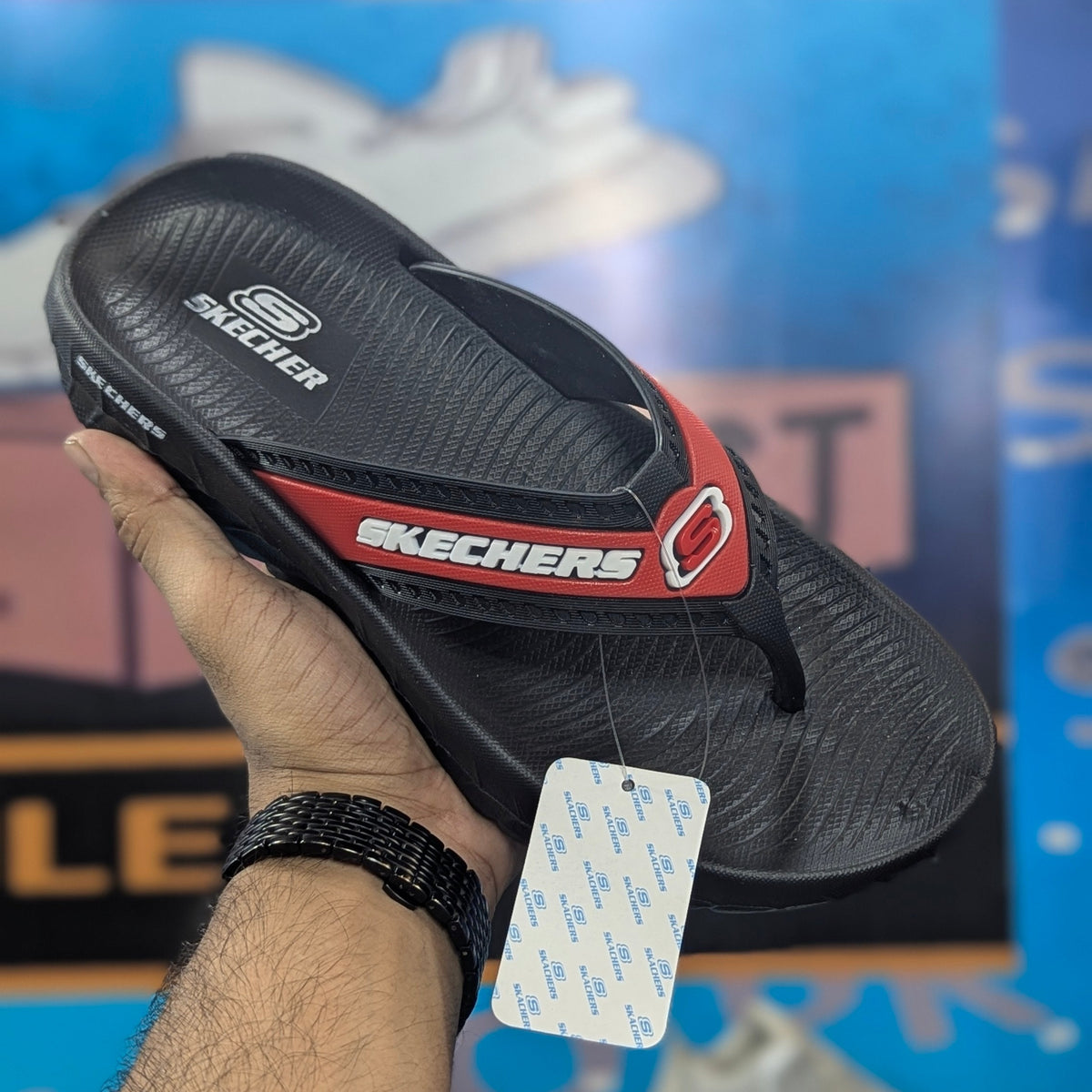 Skechers Slippers Black