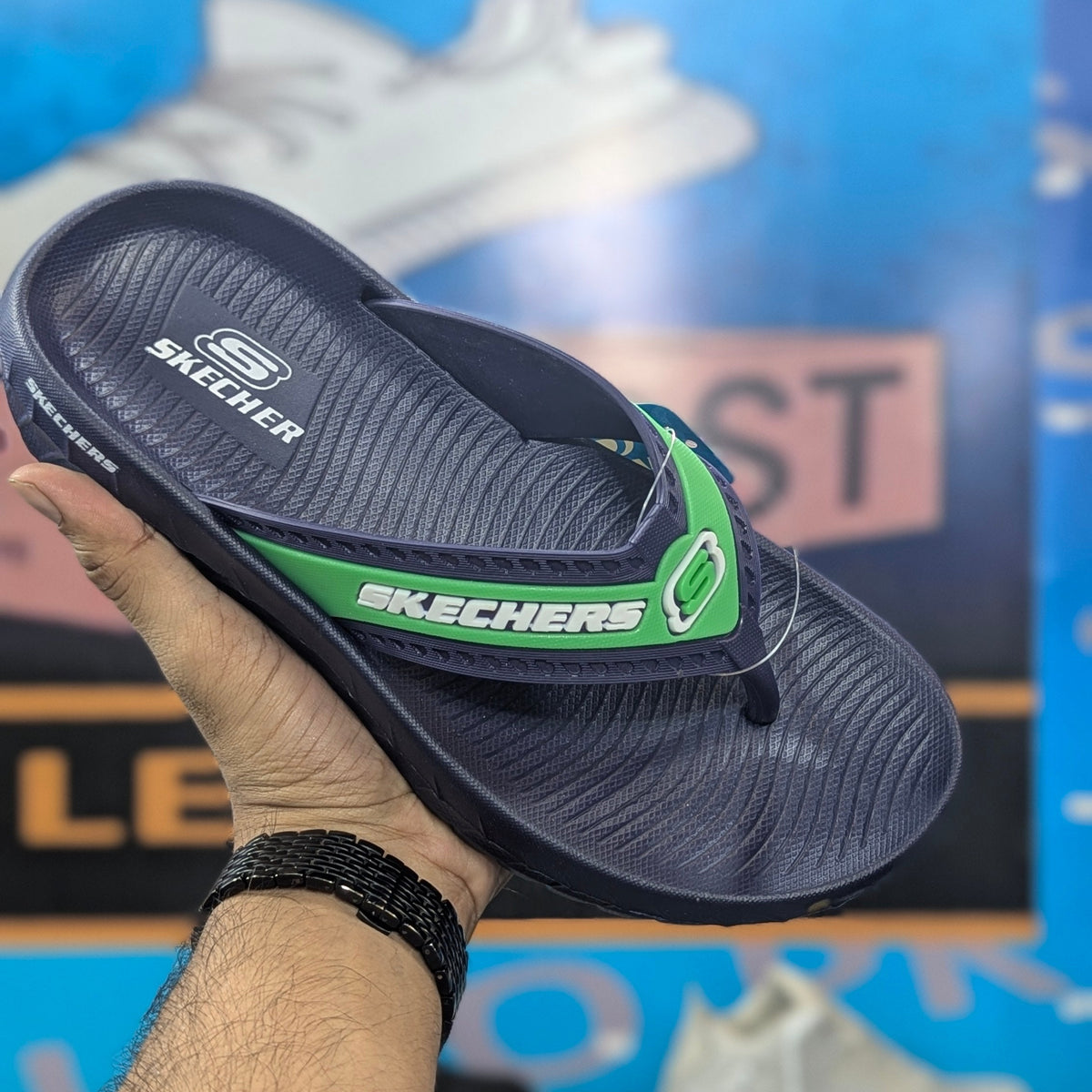 Skechers Slippers Blue