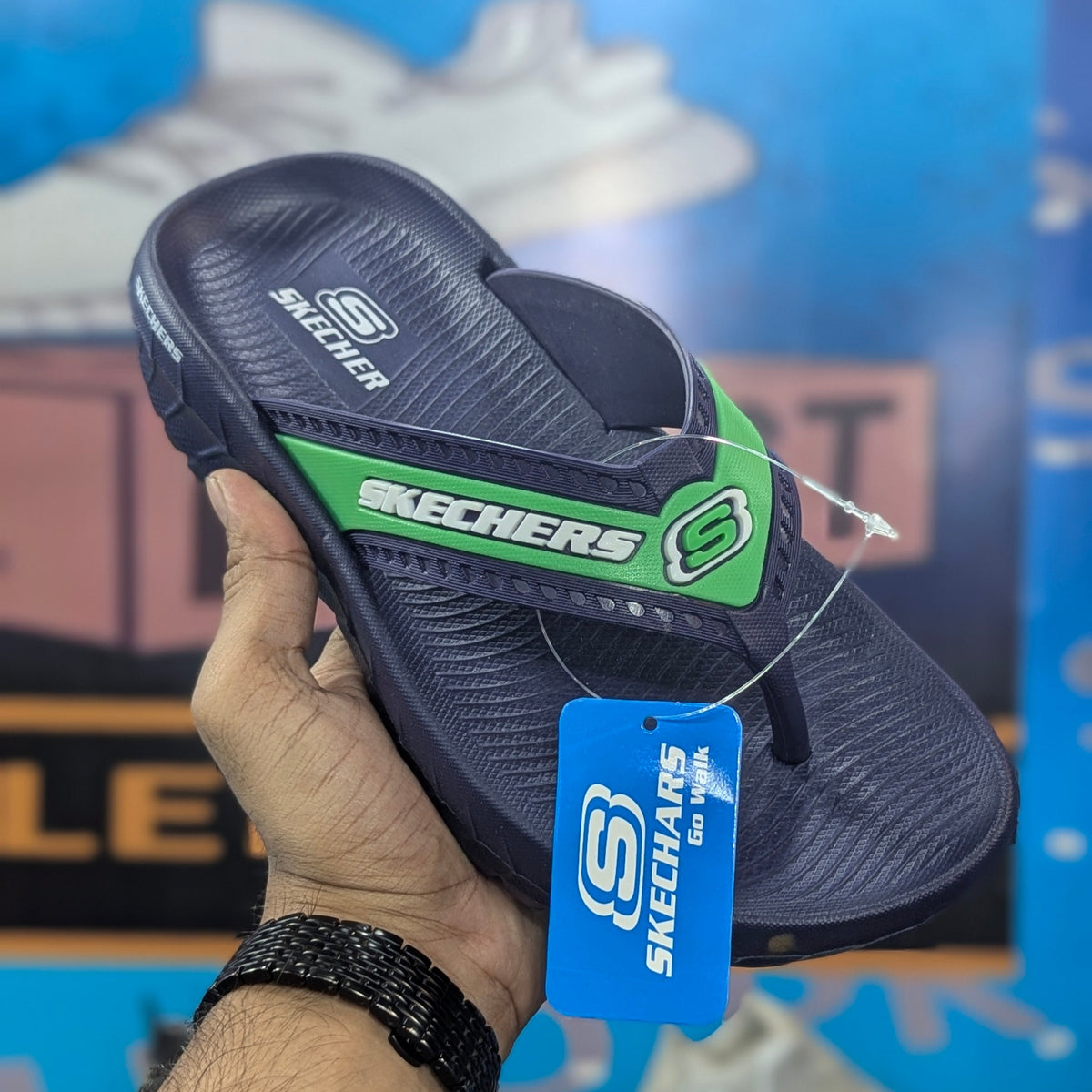 Skechers Slippers Blue