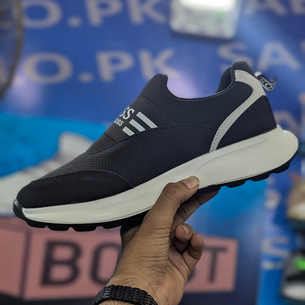 Hugo Boss Sneakers Black Fashion Sneakers Premium Quality