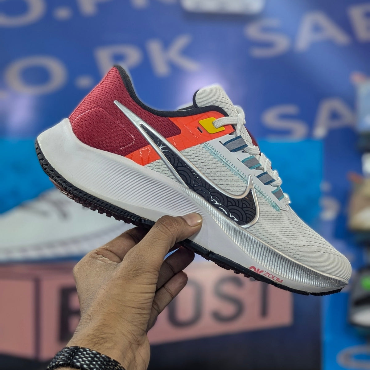 Nk Air Zoom Pegasus 38 Sail Gym Red Dune Red