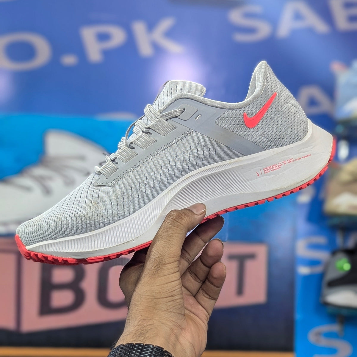 Nk Air Zoom Pegasus Grey Pink