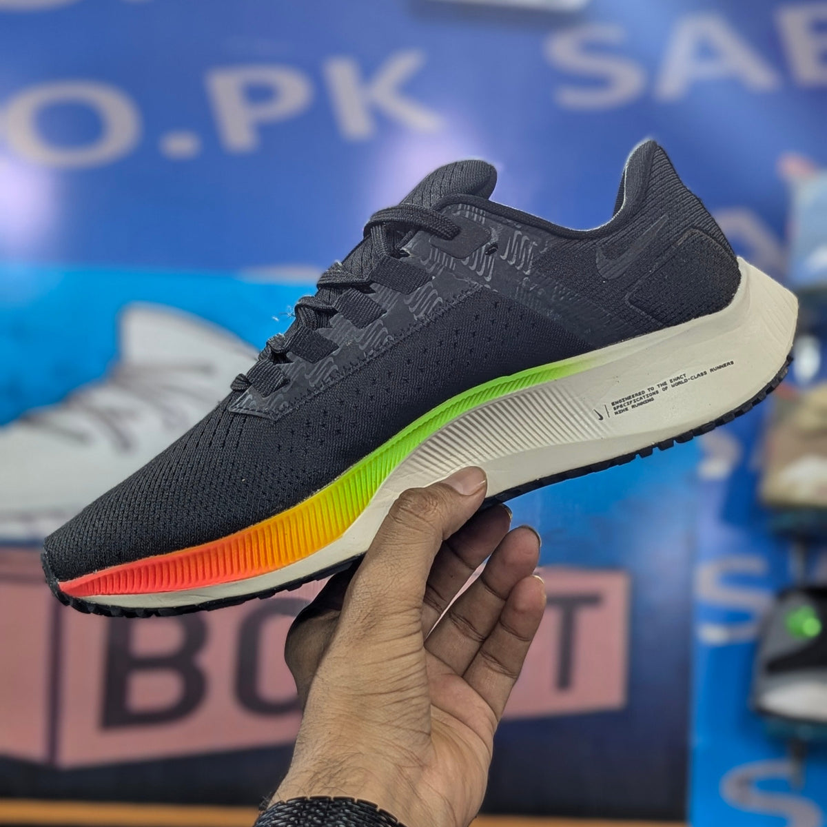 NK Pegasus 38 Black orange