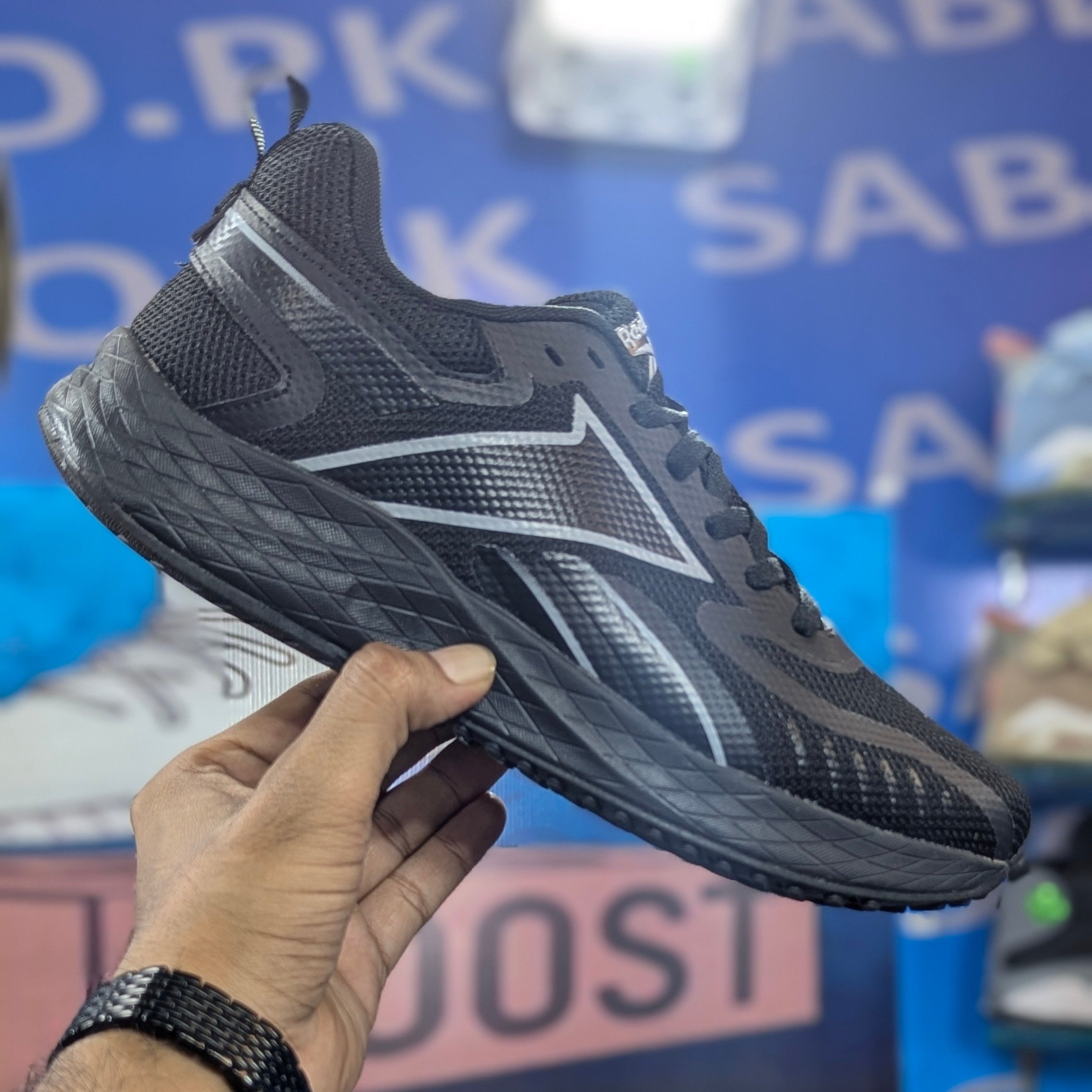 Reebok Classic Black Premium Quality (Dot Perfect)