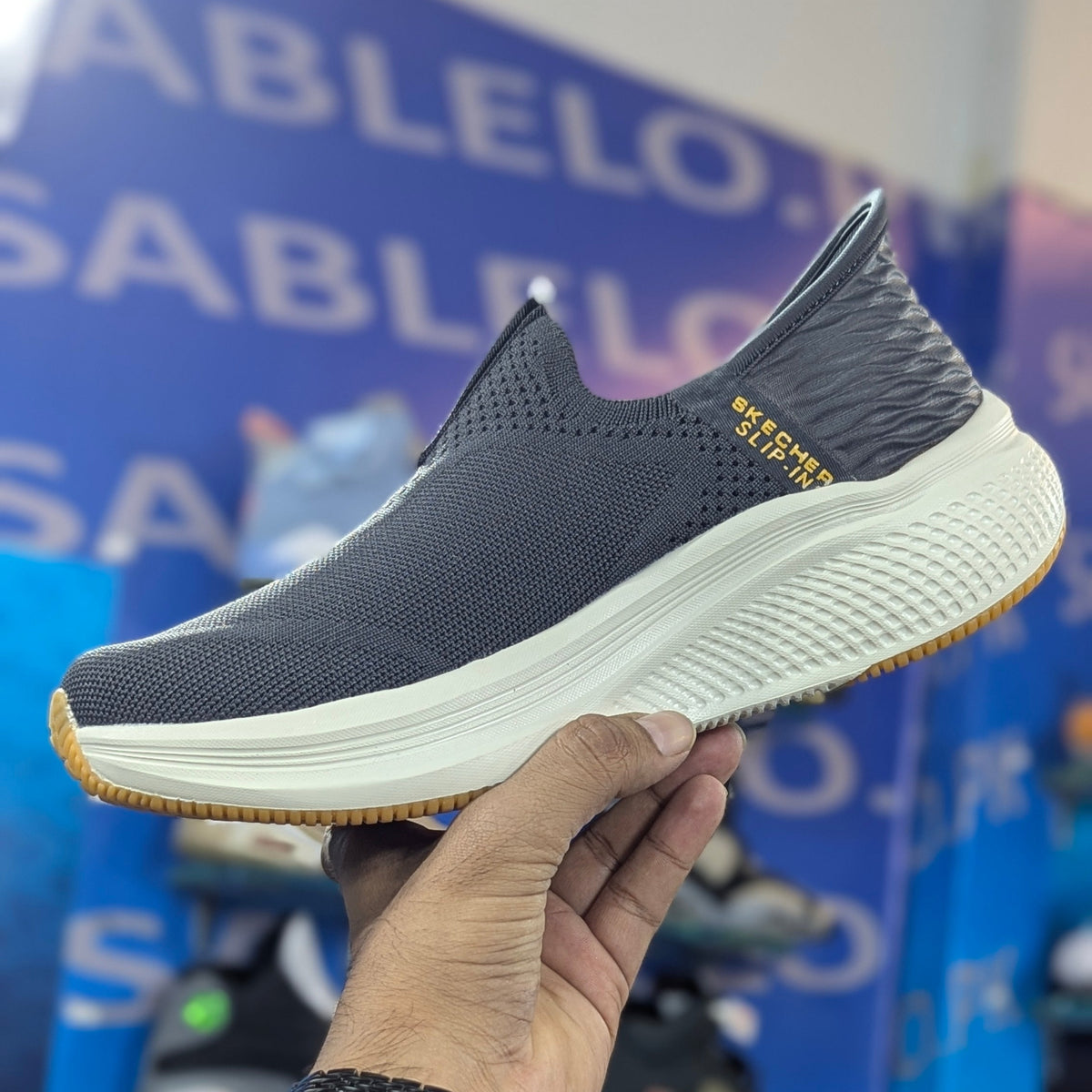SKECHERS ULTRALIGHT Grey premium quality (Dot perfect)