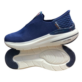 Skechers Slip-Ins: Max Cushioning Hyper Burst Navy Blue