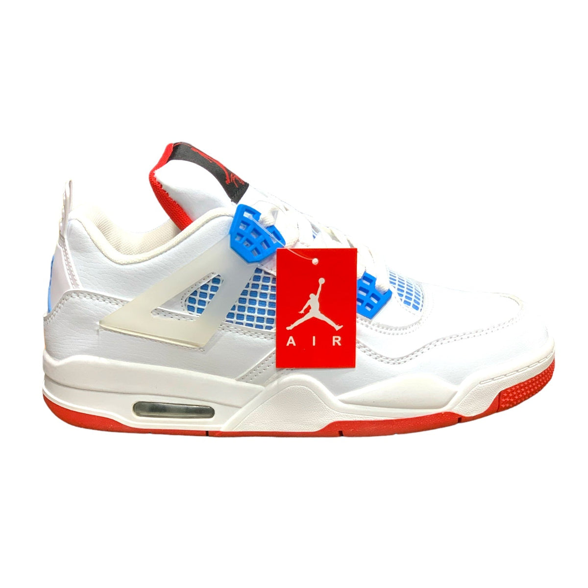 Nike Air jordan 4 White Blue Red