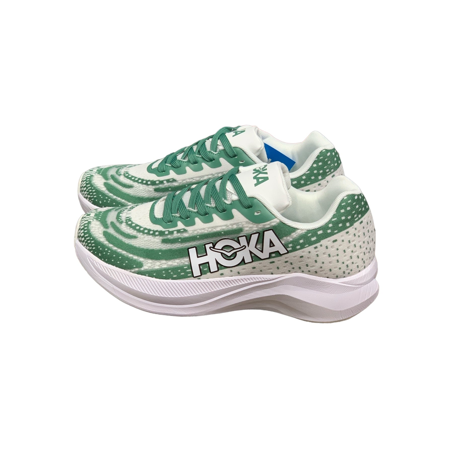 Hoka Go Walk Rubious White Green Premium Quality